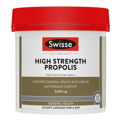 Swisse Ultiboost High Strength Propolis 2000mg 210 Capsules