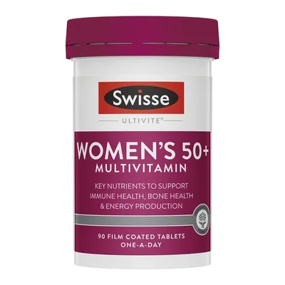 Swisse Ultivite Women's 50+ Multivitamin 90 Tablets