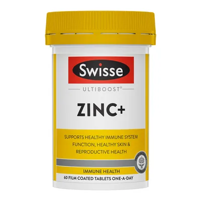Swisse Ultiboost Zinc+ 60 Tablets