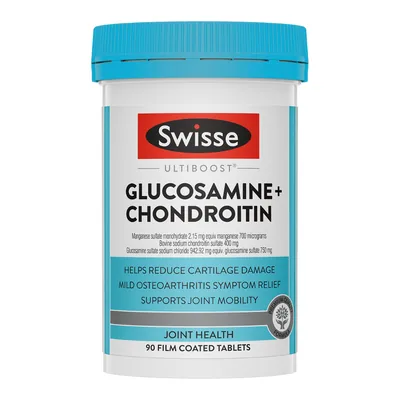Swisse Ultiboost Glucosamine + Chondroitin 90 Tablets