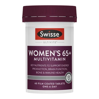Swisse Womens 65+ Multivitamin 60 Tablets