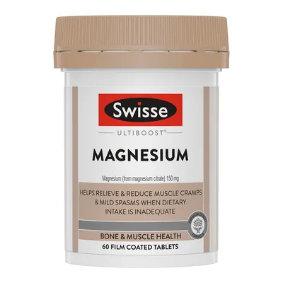 Swisse Ultiboost Magnesium 60 Tablets