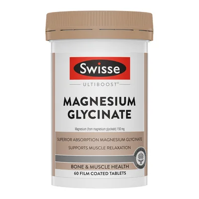 Swisse Ultiboost Magnesium Glycinate 60Tablets